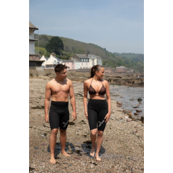Big Orange Trident T-Flex Neoprene Shorts - Black
