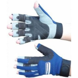 Typhoon Race 3 Neoprene Amara Sailing Gloves - Blue