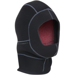 Typhoon Raptor 5 Titanium Neoprene Hood - Red inner Typhoon Raptor 5 Titanium Neoprene Hood - Red inner