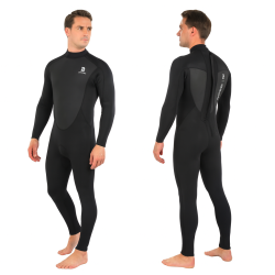 Matai Mens 3/2mm Full Wetsuit - All Black