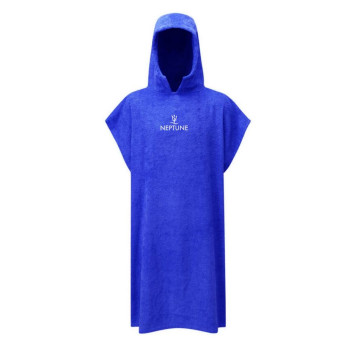 Trident Hooded Changing Robe  - Blue