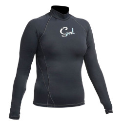 Gul Ladies Swami Long Sleeve Rash Vest Black Gul Ladies Swami Long Sleeve Rash Vest Black
