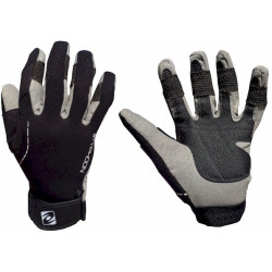 Typhoon Race 1 Neoprene Amara Sailing Gloves - Black/Charcoal